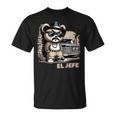 El Jefe ヒップホップ テディベア ローライダー シャツ チカーノ チョロ Tシャツ