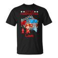 Enfant Camion De Pompiers Pour Enfants Duervice D'incendie Petit T-Shirt