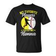 My Favorite Baseball Softball Players Calls Me Nonna T-Shirt