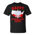 Feliz Día De Dyngus 2025 Polska Águila Blanca Polaca Día De Dyngus Camiseta unisex