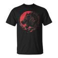 Fenrir Norse Wolf Tシャツ