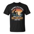 Fishing Dad How Catch Big Dreams 面白い父の日のギフト Tシャツ