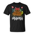 Floral Turtle Mom & Baby Mama Animal Mother's Day Turtles T-Shirt