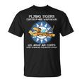 Flying Tigers カーティス P-40B ウォーホーク 第二次世界大戦 飛行機 Tシャツ