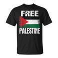 Free Palestine Free Gaza パレスチナの旗無料パレスチナ Tシャツ