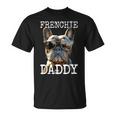 Frenchie Daddyフレンチー パパ 父の日 フレンチブルドッグ Tシャツ