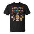 Fun Dia De Los Muertos メキシコシュガースカル Tシャツ