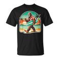 Bigfoot Aloha Hawaiian Surfing Tropical Beach Surfer T-Shirt
