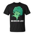 Brocco-Lee Punegetable Love ブロッコリー ビーガンダイエット Tシャツ