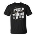Gym Fitness Workout Motivation Humor Training Tシャツ