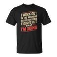 Gym Workout Weightlifting Humor Fitness Training Gear Tシャツ