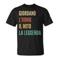Italian First Name Giordano Tシャツ