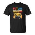 Futureideo Game Developer Gamer Coding Tech Geek Tシャツ