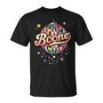 Girl Retro Boone First Name Personalized Heart T-Shirt
