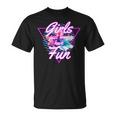 Girls Just Wanna Have Fun 1980S Eighties Costume Party Tシャツ