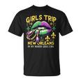 Girls Trip New Orleans In My Mardi Gras Era リップ 楽しいノベルティ Tシャツ