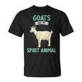 Goats Are Mypirit 動物ヤギ Tシャツ