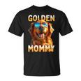 Golden Mommyゴールデン・ママ 母の日 ゴールデンレトリバー・ママ Tシャツ