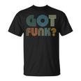 Got Funk Music レトロヴィンテージ風 70年代風 Tシャツ