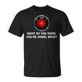 Hal 9000 ヴィンテージ 人工知能 Tシャツ