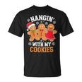 Hangin With My Cookie シャツ メンズ レディース ジンジャーブレッド クリスマス Tシャツ