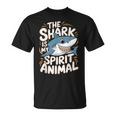 Thehark Is Mypirit アニマル 気まぐれなかわいいサメ Tシャツ