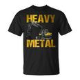 Heavy Equipment Operator Excavator Construction Backhoe Tシャツ