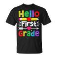 Hello First Grade Back Tochool 1St Day Of 1St Grade Tシャツ