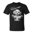 Hug Me トイプードル アートデザイン 可愛い おしゃれ 犬 動物 Tシャツ