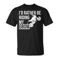 I'd Rather Be Riding My Grom Tシャツ