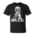 I'll Be Back 2024 ドナルド・トランプ 大統領用 おもしろサングラス Tシャツ