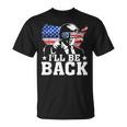 I'll Be Back Trump 2024 アメリカ大統領選挙トランプ Tシャツ