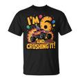 I'm 6 And Crushing It モンスタートラック 誕生日 Tシャツ