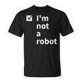 I'm Not A Robot Ai 人工知能ゲーマー Tシャツ