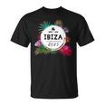 Ibiza 2025 カラフル Tシャツ