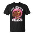 Idée Dindon Enfant Filleie Avec Un Dindon T-Shirt