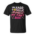 Inappropriate Please Tongue Punch Cringe Women T-Shirt