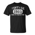 Intage 1985 Regalos De Cumpleaños 37 Años 37Th Bday Present Cuello Camiseta unisex