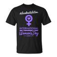 International Women's Day 2025 Accelerate Action Girls Tシャツ