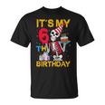 It's My 6Th Birthday Party ハロウィン スケルトン 誕生日 Tシャツ