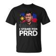Itand For Prrd Digong Duterte フィリピン フリー Du30 Tシャツ