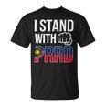 Itand With Prrd Du30 サポーター フィリピン国旗拳ポンプ Tシャツ