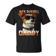 Jack Russell Daddyジャック・ラッセル・パパ・ヴァータグ・パパ・ジャック・ラッセル・テリア Tシャツ