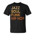 Jazzoul ファンク ヒップホップ アフリカ系アメリカ人のプライド音楽愛好家 Tシャツ