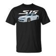 Jdm Car15ertextanced Aspen ホワイト ドリフトマシン Tシャツ