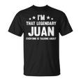Juan 個人名 I'm That Legendary Juan Juan Tシャツ