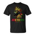 Junenth King Junenth シャツ メンズ ブラック メンズ Tシャツ