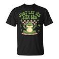 Just Let Metim Bro Groovy Let Metim Bro自閉症啓発 Tシャツ