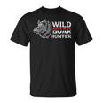 メンズ Keiler Wild 猪 ハンターの諺 Tシャツ