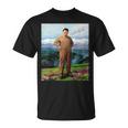 Kim Jong Il Kim Jong Un Humour North Korea Tシャツ